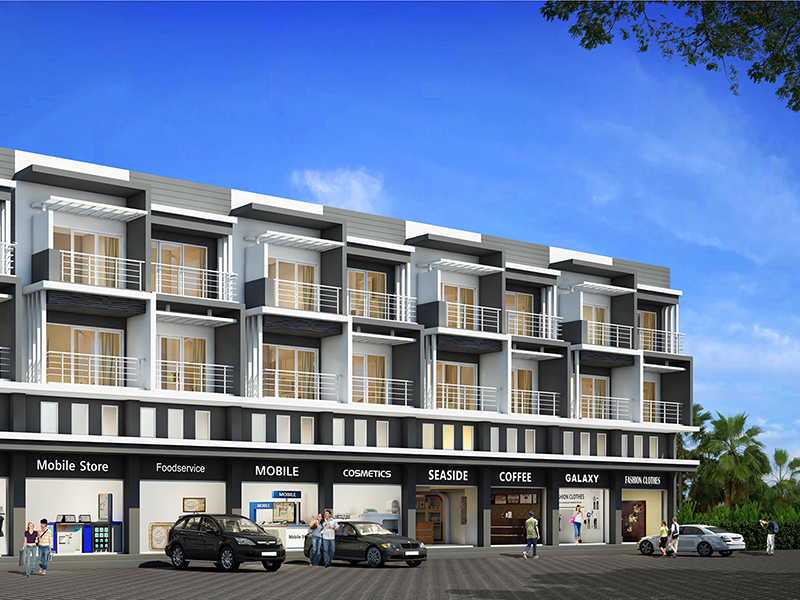 SUPALAK CITY อาคารพาณิชย์ 3 ชั้น